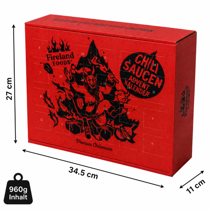 ADVENTKALENDER CHILISAUCEN 2026 | 960G INHALT
