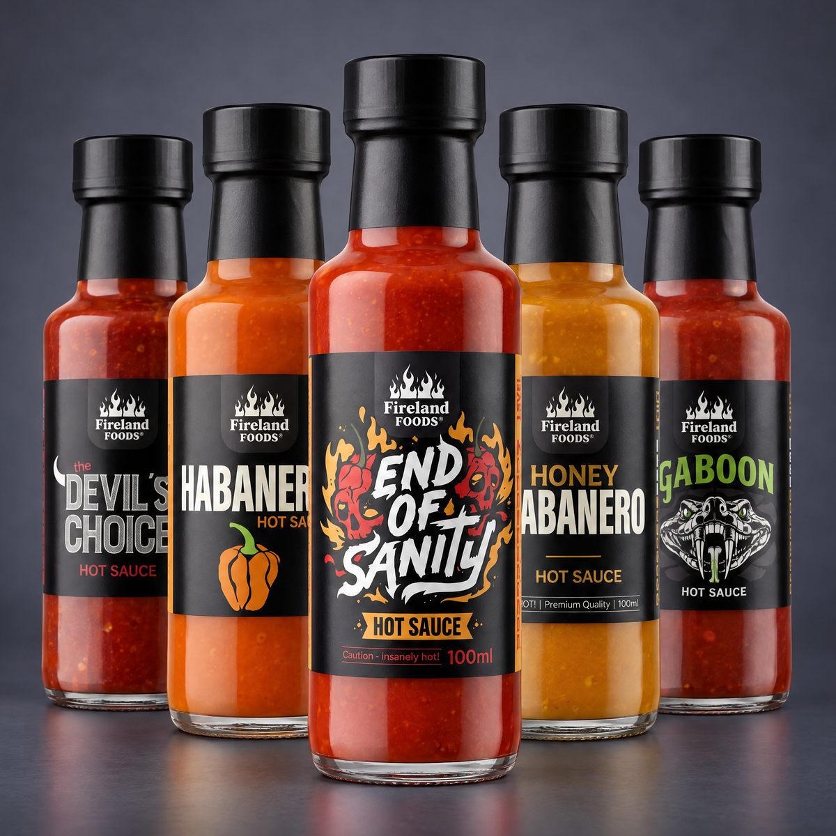 HOT SAUCE BUNDLE | 5ER SET