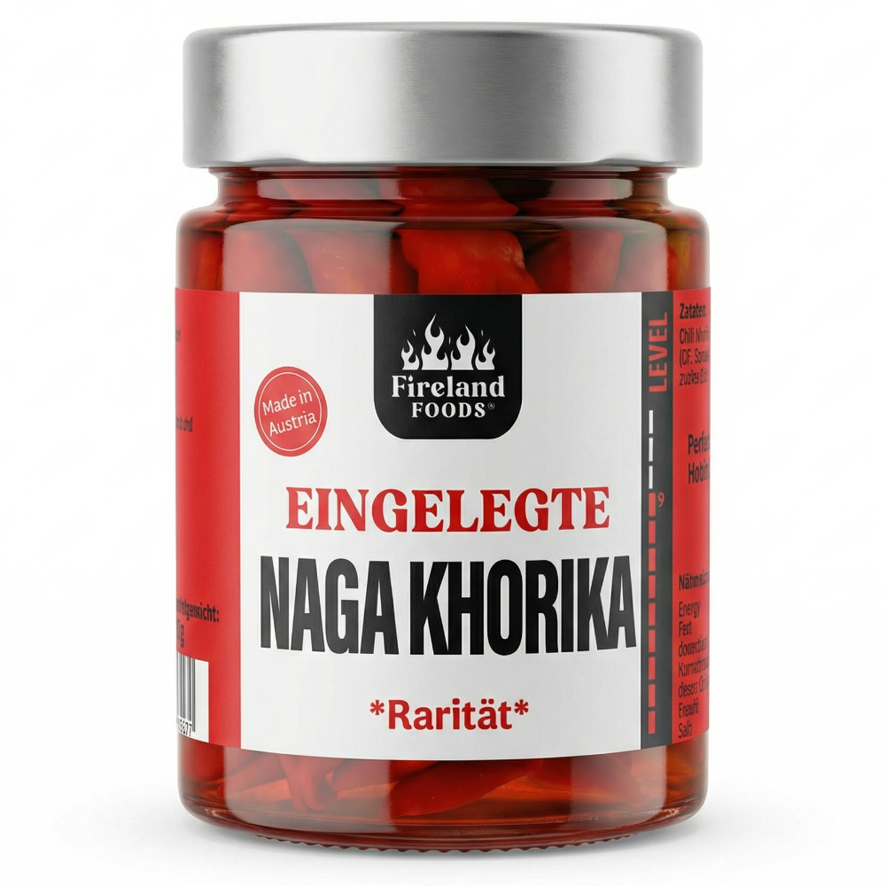 Eingelegte Naga Khorika, 200g