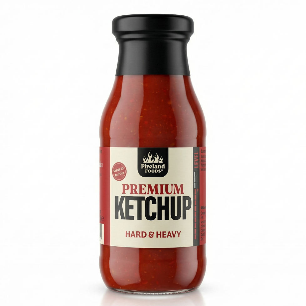 Ketchup Hard &amp; Heavy, 265g/250ml