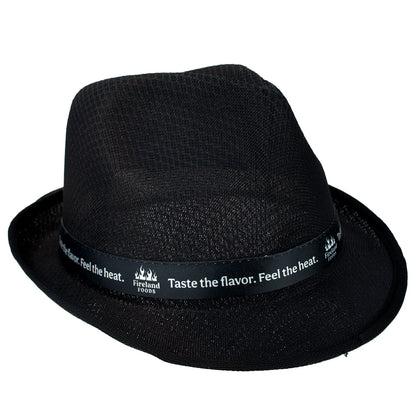 Partyhut mit Logo, schwarz