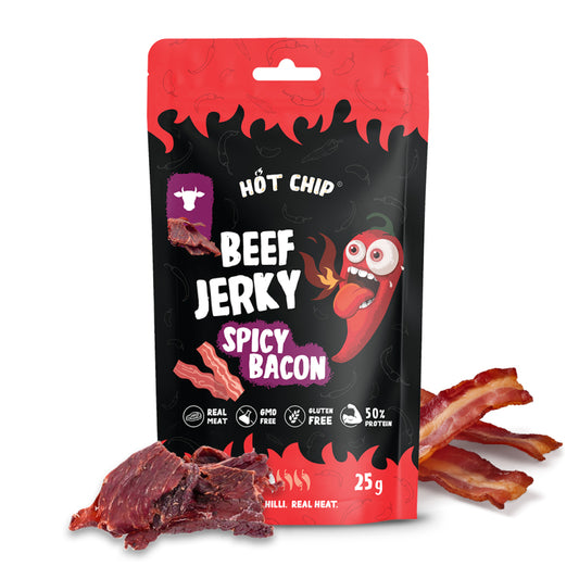 Beef Jerky Spicy Bacon, 25g