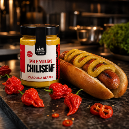 Chile mostaza Carolina Reaper, 180g