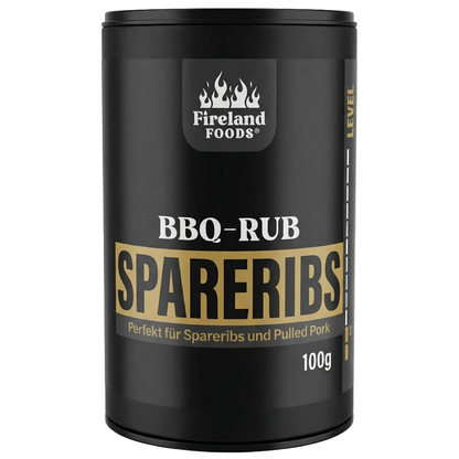 Frote las costillas en un frasco de corcho, 100 g