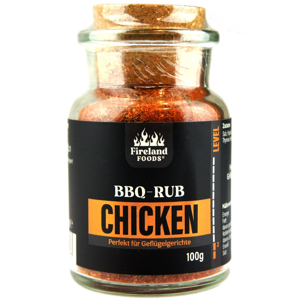 Rub Chicken im Korkenglas, 100g