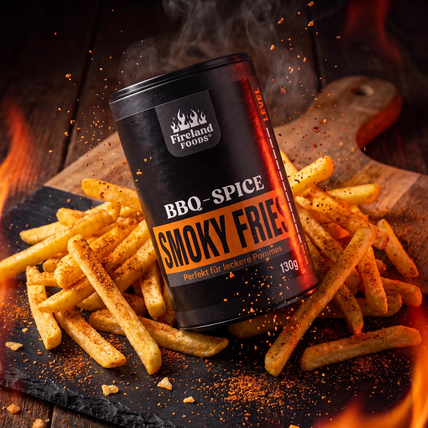 RUB SMOKY FRIES